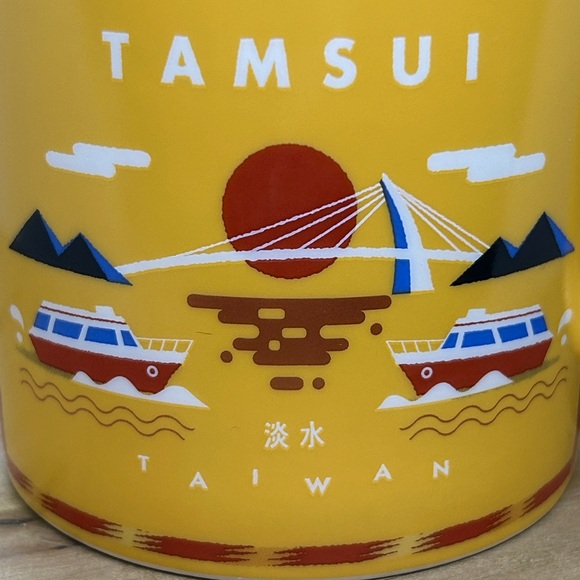Starbucks Official Tamsui Colorful Mug Cup Taiwan New Taipei City Basses NW - Picture 5 of 10